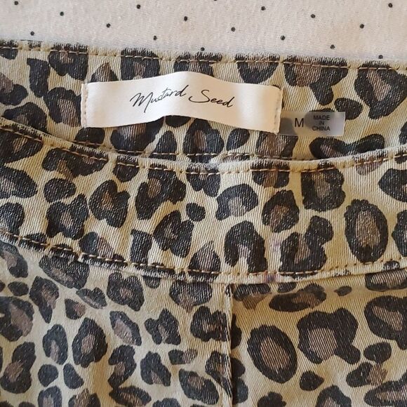 MUSTARD SEED. ANIMAL PRINT PANTS - Picture 3 of 12